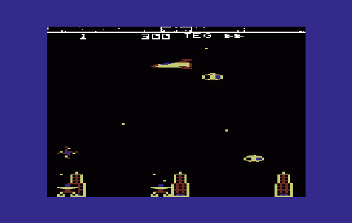 Astroblitz screenshot 2 for Vic-20